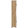vidaXL Ψηλό ντουλάπι μπάνιου με πόρτα artisan δρυς 30 x 35 x 192 εκ.