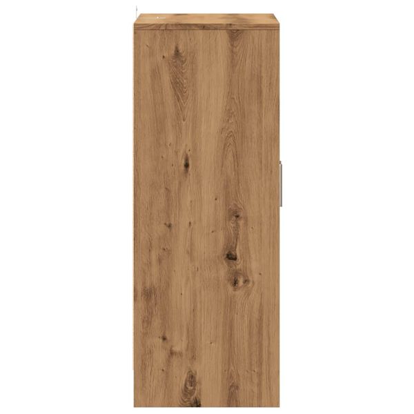 vidaXL Παπουτσοθήκη Αρτισιανή Δρυς 60x35x92 εκ. Επεξεργασμένο Ξύλο