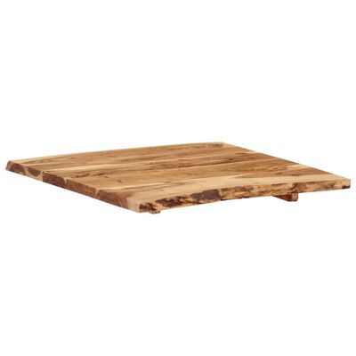 vidaXL Επιφάνεια Τραπεζιού 58 x (50-60) x 2,5 εκ. Μασίφ Ξύλο Ακακίας