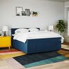 vidaXL &Kappa;&rho;&epsilon;&beta;ά&tau;&iota; Boxspring &mu;&epsilon; &Sigma;&tau;&rho;ώ&mu;&alpha; &Mu;&pi;&lambda;&epsilon; 180x200 &epsilon;&kappa;. &Upsilon;&phi;&alpha;&sigma;&mu;ά&tau;&iota;&nu;&omicron;