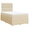 vidaXL &Kappa;&rho;&epsilon;&beta;ά&tau;&iota; Boxspring &mu;&epsilon; &Sigma;&tau;&rho;ώ&mu;&alpha; &Kappa;&rho;&epsilon;&mu; 120x200 &epsilon;&kappa;. &Upsilon;&phi;&alpha;&sigma;&mu;ά&tau;&iota;&nu;&omicron;