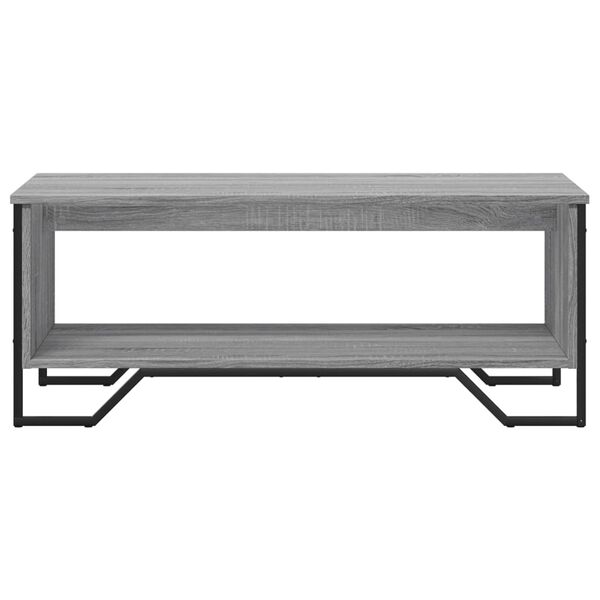 vidaXL Τραπεζάκι Σαλονιού Γκρι Sonoma 100x51x40 εκ. Επεξεργασμένο Ξύλο