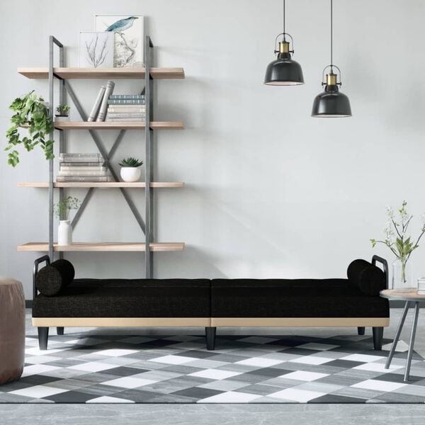 vidaXL &Kappa;&alpha;&nu;&alpha;&pi;έ&sigmaf; &Kappa;&rho;&epsilon;&beta;ά&tau;&iota; &mu;&epsilon; &Mu;&pi;&rho;ά&tau;&sigma;&alpha; &Mu;&alpha;ύ&rho;&omicron;&sigmaf; &Upsilon;&phi;&alpha;&sigma;&mu;ά&tau;&iota;&nu;&omicron;&sigmaf;