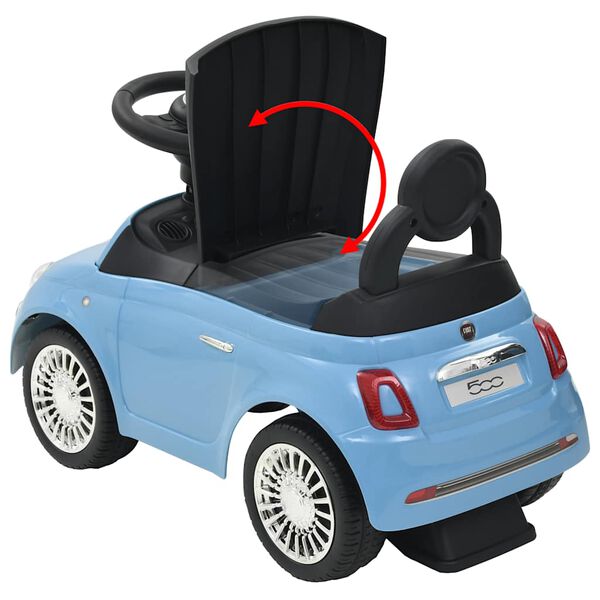 vidaXL Περπατούρα Fiat 500 Μπλε