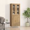 vidaXL Highboard Επιτοίχιο 2 pcs Artisan Oak 69,5 x 34 x 180 εκ.