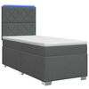 vidaXL &Kappa;&rho;&epsilon;&beta;ά&tau;&iota; box spring &mu;&epsilon; &sigma;&tau;&rho;ώ&mu;&alpha; &Sigma;&kappa;&omicron;ύ&rho;&omicron; &Gamma;&kappa;&rho;&iota; 80 x 200 cm Ύ&phi;&alpha;&sigma;&mu;&alpha;