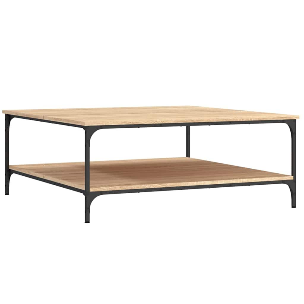 vidaXL Τραπεζάκι Σαλονιού Sonoma Δρυς 100x100x40 εκ Επεξεργασμένο Ξύλο