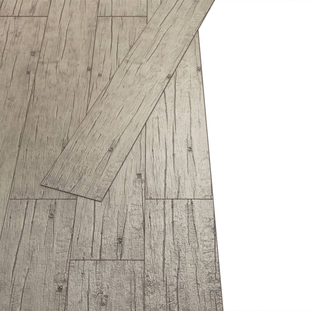 vidaXL Δάπεδο Αυτοκόλλητο Washed Oak 5,02 μ² / 2 χιλ. από PVC