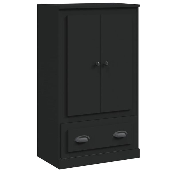 vidaXL Ντουλάπι Μαύρο 60 x 35,5 x 103,5 εκ. από Επεξεργασμένο Ξύλο