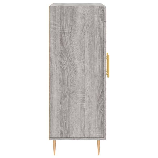 vidaXL Ντουλάπι Γκρι Sonoma 69,5 x 34 x 90 εκ. από Επεξεργασμένο Ξύλο