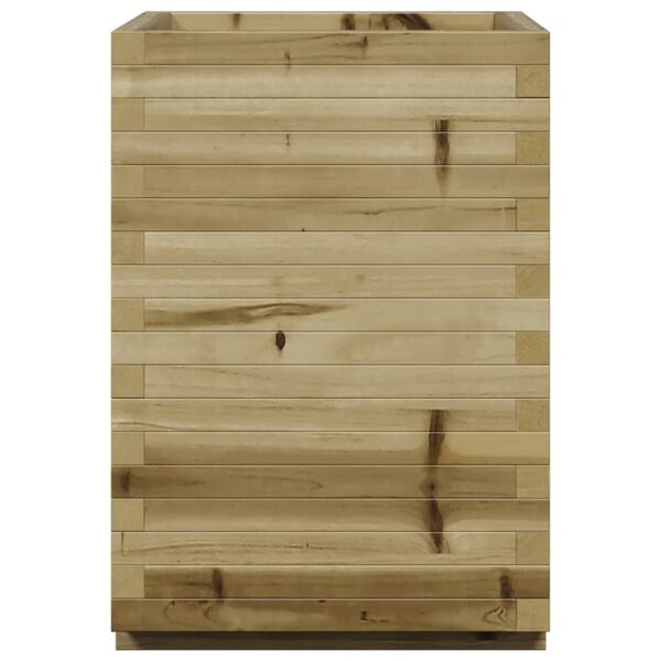 vidaXL Ζαρντινιέρα 50x50x72,5 εκ. Εμποτισμ. Ξύλο Πεύκου