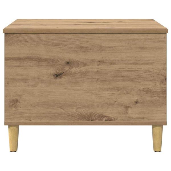 vidaXL Κομοδίνο artisan δρυς 60 x 44.5 x 45 εκ Επεξεργασμένο ξύλο