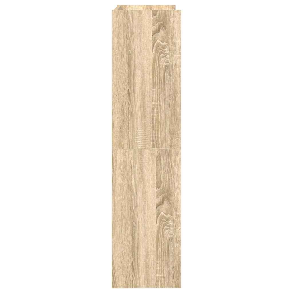vidaXL Παπουτσοθήκη sonoma Δρυς 60x25x100 εκ. Επεξεργασμένο Ξύλο