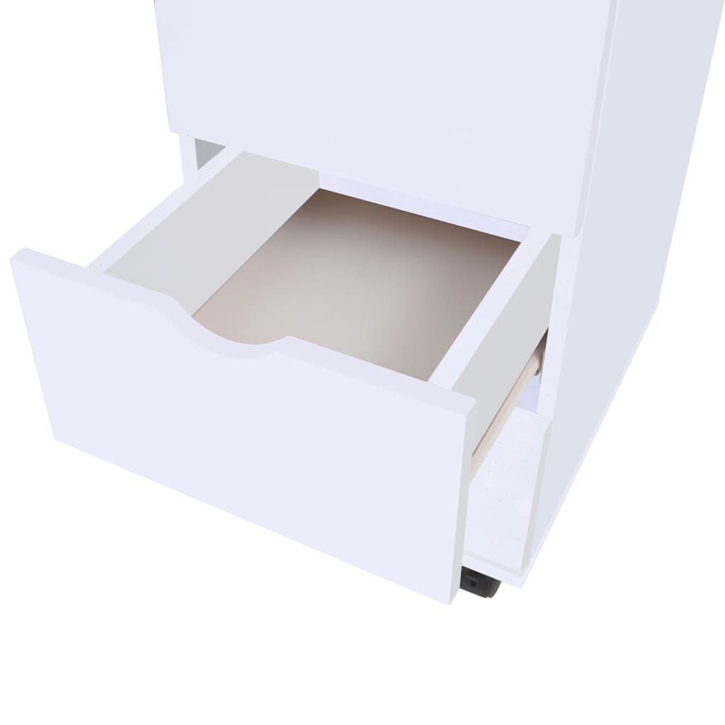 vidaXL Συρταριέρα Λευκή 33 x 45 x 60 εκ.