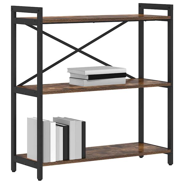 vidaXL &Rho;ά&phi;&iota; &Beta;&iota;&beta;&lambda;ί&omega;&nu; &Kappa;&alpha;&pi;&nu;&iota;&sigma;&tau;ό &Delta;&rho;ύ&sigmaf; 80 x 30 x 85 cm &Epsilon;&pi;&epsilon;&xi;&epsilon;&rho;&gamma;&alpha;&sigma;&mu;έ&nu;&omicron; &xi;ύ&lambda;&omicron;