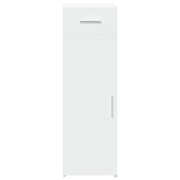 vidaXL Συρταριέρα Λευκή 30x42,5x93 εκ. από Επεξεργασμένο Ξύλο