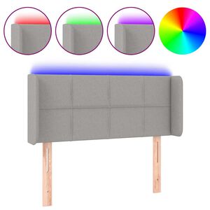 vidaXL &Kappa;&epsilon;&phi;&alpha;&lambda;ά&rho;&iota; &Kappa;&rho;&epsilon;&beta;&alpha;&tau;&iota;&omicron;ύ LED &Alpha;&nu;&omicron;&iota;&chi;&tau;ό &Gamma;&kappa;&rho;&iota; 83x16x78/88 &epsilon;&kappa;. &Upsilon;&phi;&alpha;&sigma;&mu;ά&tau;&iota;&nu;&omicron;