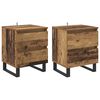 vidaXL &Kappa;&omicron;&mu;&omicron;&delta;ί&nu;&omicron; 2 pcs &Pi;&alpha;&lambda;&iota;ό &xi;ύ&lambda;&omicron; 40 x 35 x 50 &epsilon;&kappa;. &Epsilon;&pi;&epsilon;&xi;&epsilon;&rho;&gamma;&alpha;&sigma;&mu;έ&nu;&omicron; &xi;ύ&lambda;&omicron;