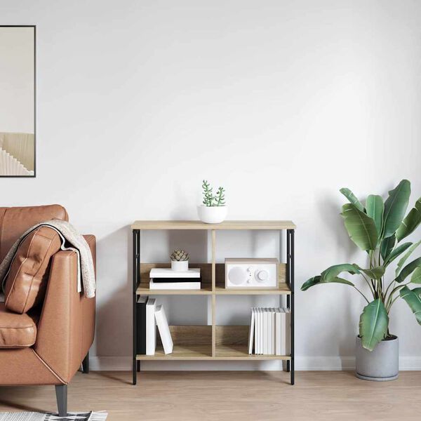 vidaXL &Rho;ά&phi;&iota; &Beta;&iota;&beta;&lambda;ί&omega;&nu; &Delta;&rho;ύ&sigmaf; Sonoma 82 x 32 x 79 &epsilon;&kappa;. &Epsilon;&pi;&epsilon;&xi;&epsilon;&rho;&gamma;&alpha;&sigma;&mu;έ&nu;&omicron; &xi;ύ&lambda;&omicron;