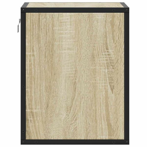 vidaXL Επίτοιχα κομοδίνα 2 τεμάχια Sonoma Oak 40x31x39,5 cm