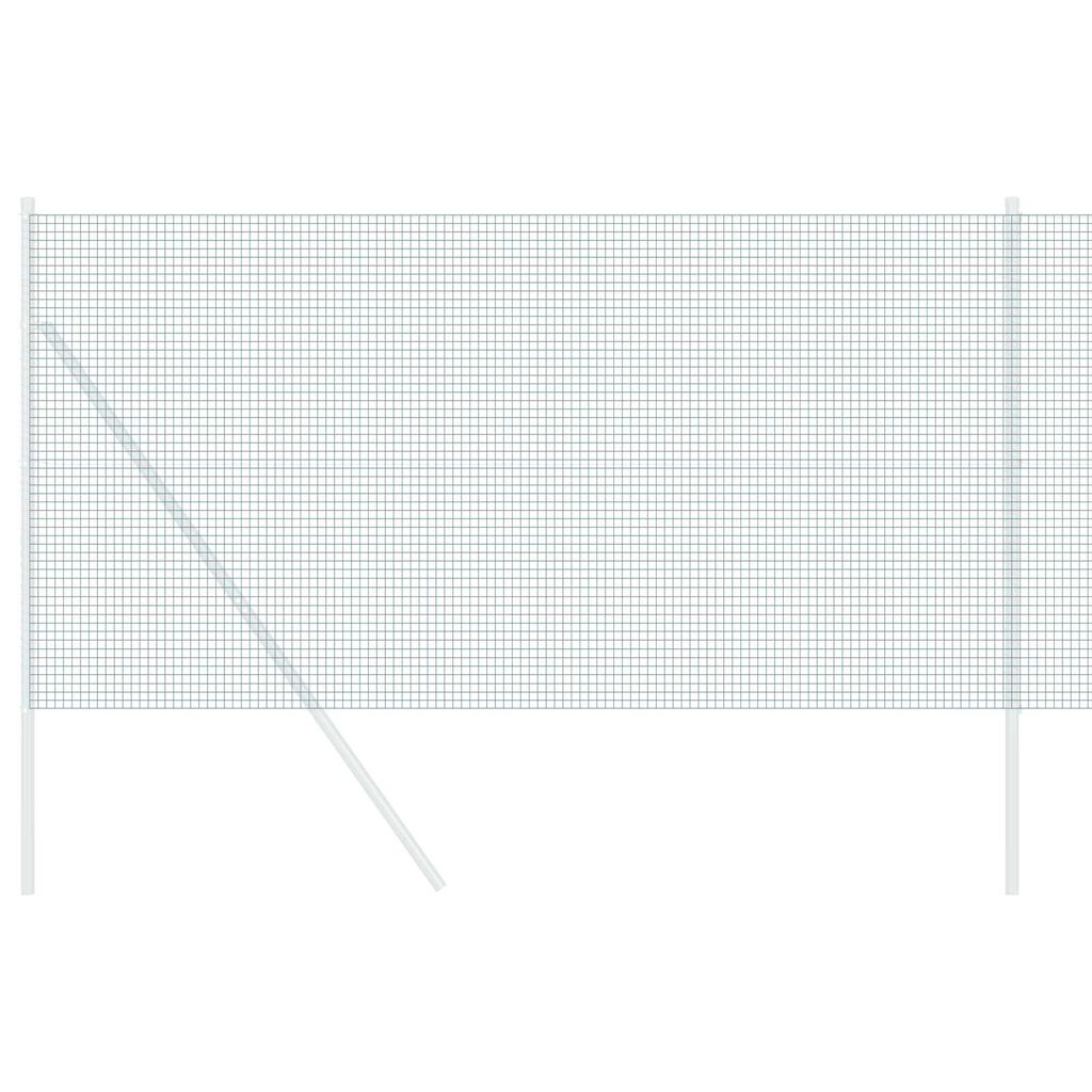 vidaXL Φωτεινός φράχτης από σίδερο, πράσινος, 1.2 x 50 m
