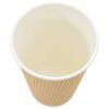 vidaXL Χάρτινα ποτήρια καφέ 500 τεμάχια 16oz 400ml καφέ