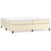 vidaXL &Kappa;&rho;&epsilon;&beta;ά&tau;&iota; Boxspring &mu;&epsilon; &Sigma;&tau;&rho;ώ&mu;&alpha; &Kappa;&rho;&epsilon;&mu; 200x200 &epsilon;&kappa;. &Sigma;&upsilon;&nu;&theta;&epsilon;&tau;&iota;&kappa;ό &Delta;έ&rho;&mu;&alpha;