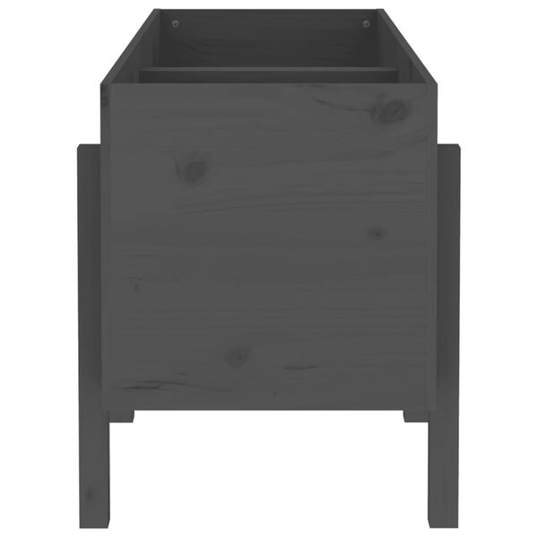 vidaXL Ζαρντινιέρα Υπερυψωμένη 121 x 50 x 57 εκ. από Μασίφ Ξύλο Πεύκου