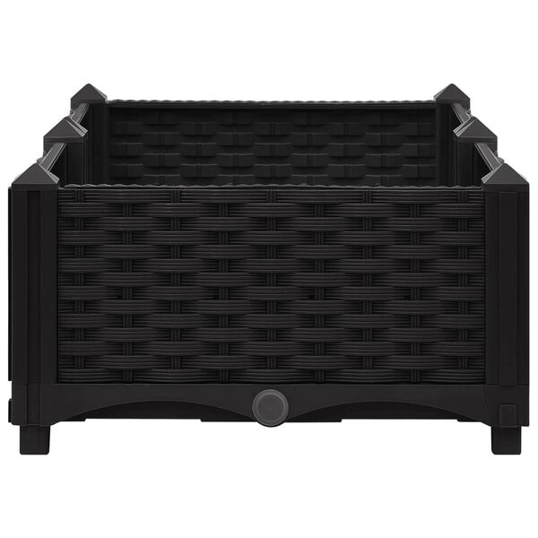 vidaXL Ζαρντινιέρα 80 x 40 x 23 εκ. από Πολυπροπυλένιο