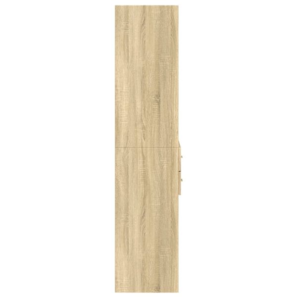 vidaXL Ντουλάπι Sonoma Δρυς 70x42,5x185 εκ. από Επεξεργασμένο Ξύλο