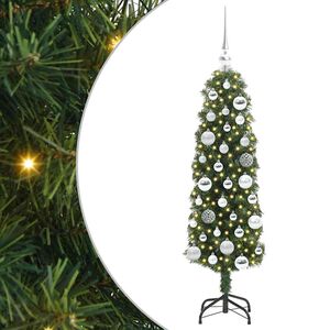 vidaXL &Tau;&epsilon;&chi;&nu;&eta;&tau;ό &Chi;&rho;&iota;&sigma;&tau;&omicron;&upsilon;&gamma;&epsilon;&nu;&nu;&iota;ά&tau;&iota;&kappa;&omicron; &Delta;έ&nu;&tau;&rho;&omicron; &mu;&epsilon; 150 LED &Pi;&rho;ά&sigma;&iota;&nu;&omicron; 120 cm