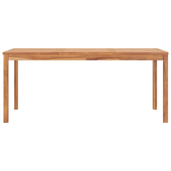 vidaXL Τραπεζαρία Κήπου 180 x 90 x 77 εκ. από Μασίφ Ξύλο Teak