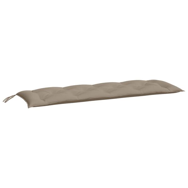 vidaXL &Mu;&alpha;&xi;&iota;&lambda;ά&rho;&iota;&alpha; &Pi;ά&gamma;&kappa;&omicron;&upsilon; &Kappa;ή&pi;&omicron;&upsilon; 2 &tau;&epsilon;&mu;. Taupe 150x50x7cm Ύ&phi;&alpha;&sigma;&mu;&alpha; Oxford