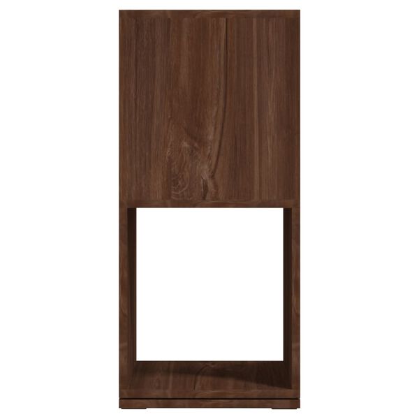 vidaXL Ντουλάπι Περιστρ. Καφέ Δρυς 34,5x34,5x75,5 εκ. Επεξ. Ξύλο