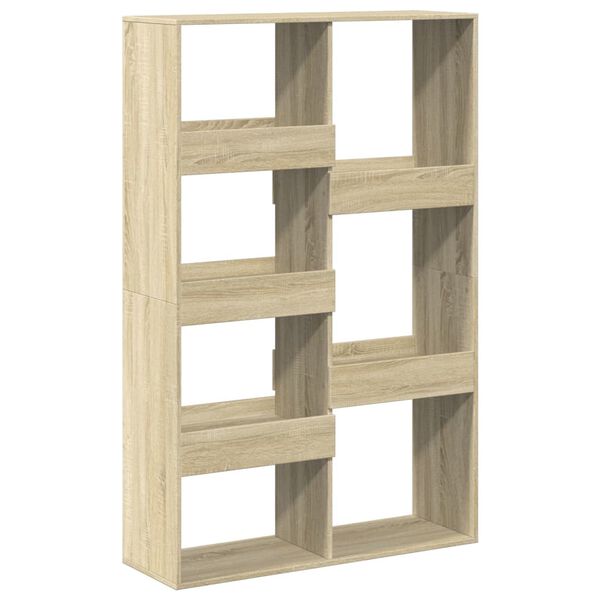 vidaXL Βιβλιοθήκη Sonoma Δρυς 100x33x155,5 εκ. από Επεξεργασμένο Ξύλο