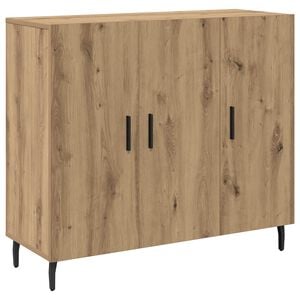 vidaXL &Pi;&lambda;&alpha;ϊ&nu;ό &gamma;&rho;&alpha;&phi;&epsilon;ί&omicron; Artisan Oak 90 x 34 x 80 &epsilon;&kappa;. &Epsilon;&pi;&epsilon;&xi;&epsilon;&rho;&gamma;&alpha;&sigma;&mu;έ&nu;&omicron; &xi;ύ&lambda;&omicron;