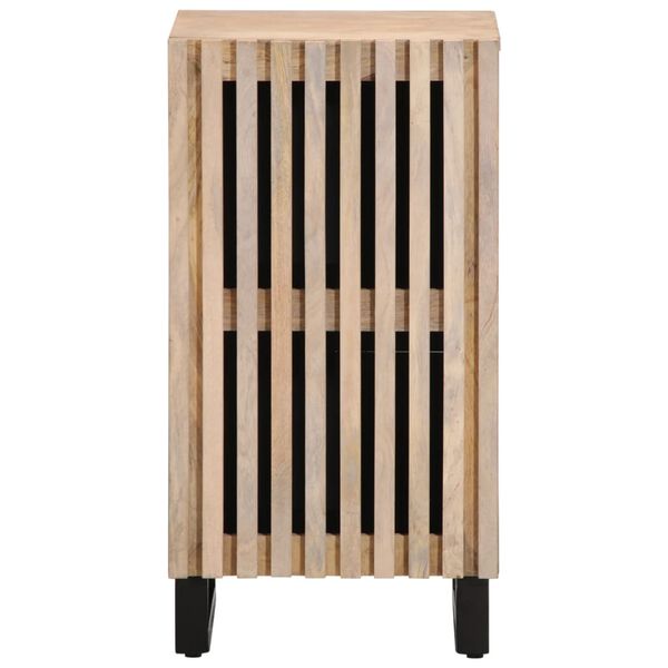 vidaXL Ντουλάπι 40x34x75 εκ. από Μασίφ Ξύλο Μάνγκο