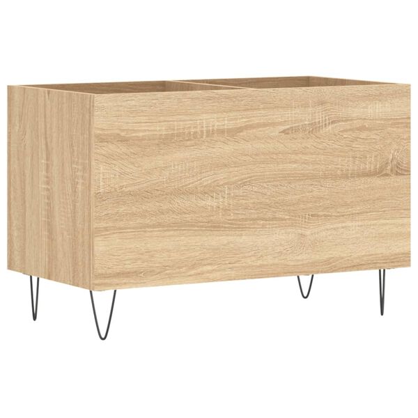 vidaXL Δισκοθήκη Sonoma Δρυς 74,5 x 38 x 48 εκ. από Επεξεργασμένο Ξύλο