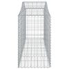 vidaXL Συρματοκιβώτια Τοξωτά 12 τεμ. 200x50x80/100 εκ. Γαλβαν. Ατσάλι