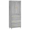 vidaXL &Nu;&tau;&omicron;&upsilon;&lambda;ά&pi;&iota; &Gamma;&kappa;&rho;&iota; Sonoma 69,5 x 34 x 180 &epsilon;&kappa;. &Epsilon;&pi;&epsilon;&xi;&epsilon;&rho;&gamma;&alpha;&sigma;&mu;έ&nu;&omicron; &Xi;ύ&lambda;&omicron;