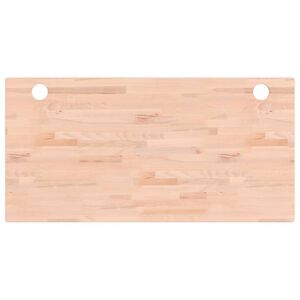vidaXL Επιφάνεια Γραφείου 110x55x2,5 εκ. από Μασίφ Ξύλο Οξιάς