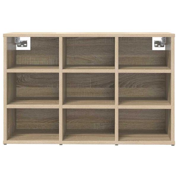 vidaXL Ντουλάπα Παπουτσιών με ράφι Sonoma Δρυς 77.5 x 30 x 51 εκ.