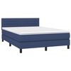 vidaXL &Kappa;&rho;&epsilon;&beta;ά&tau;&iota; Boxspring &mu;&epsilon; &Sigma;&tau;&rho;ώ&mu;&alpha; &Mu;&pi;&lambda;&epsilon; 140x200 &epsilon;&kappa;. &Upsilon;&phi;&alpha;&sigma;&mu;ά&tau;&iota;&nu;&omicron;