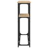 vidaXL Τραπέζι Κονσόλα Sonoma Δρυς 145x22,5x75 εκ. Επεξεργασμένο Ξύλο