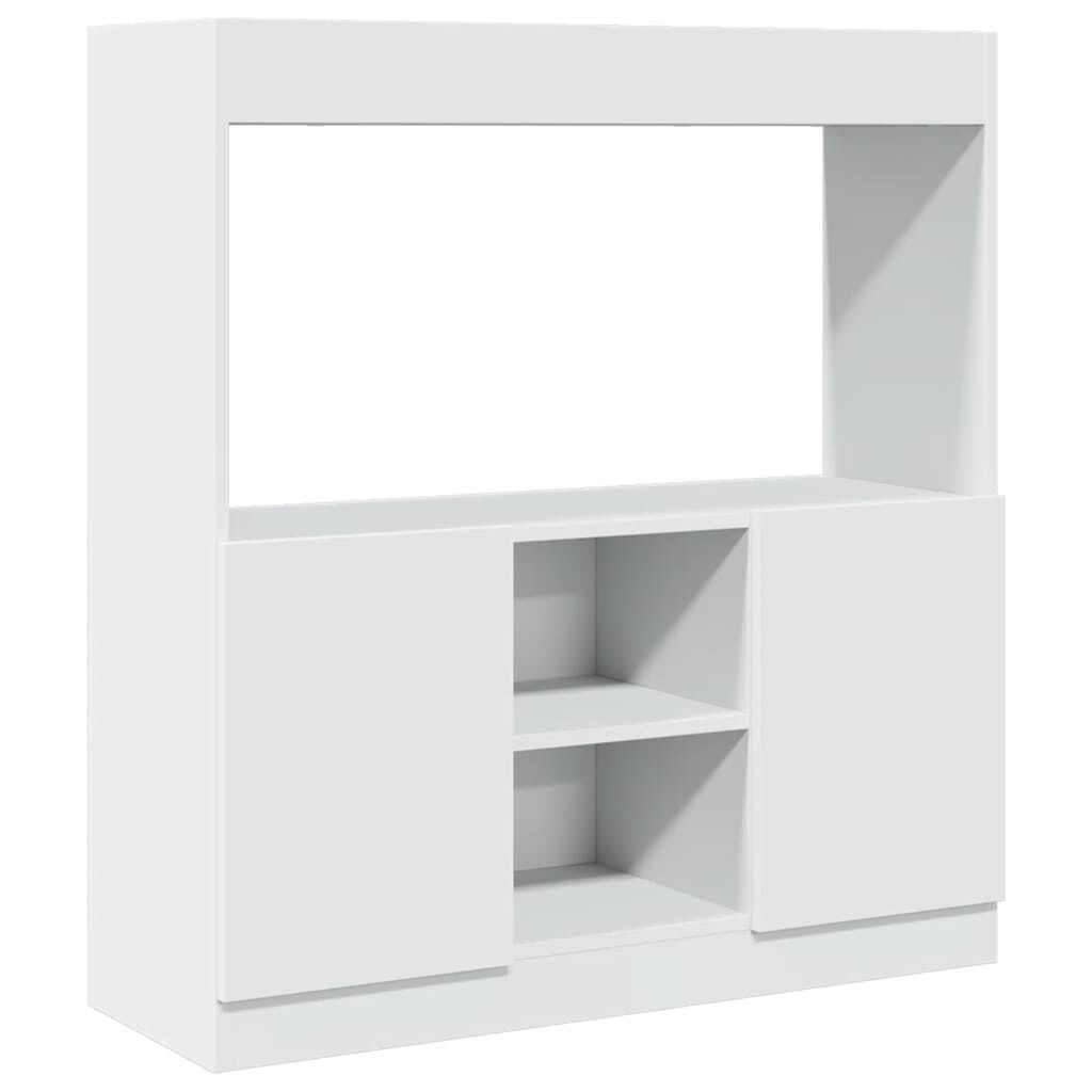 vidaXL Ντουλάπι Λευκό 92 x 33 x 100 εκ. από Επεξεργασμένο Ξύλο