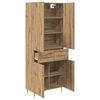 vidaXL Highboard Artisan Oak 69,5 x 34 x 180 &epsilon;&kappa;. &Epsilon;&pi;&epsilon;&xi;&epsilon;&rho;&gamma;&alpha;&sigma;&mu;έ&nu;&omicron; &xi;ύ&lambda;&omicron;