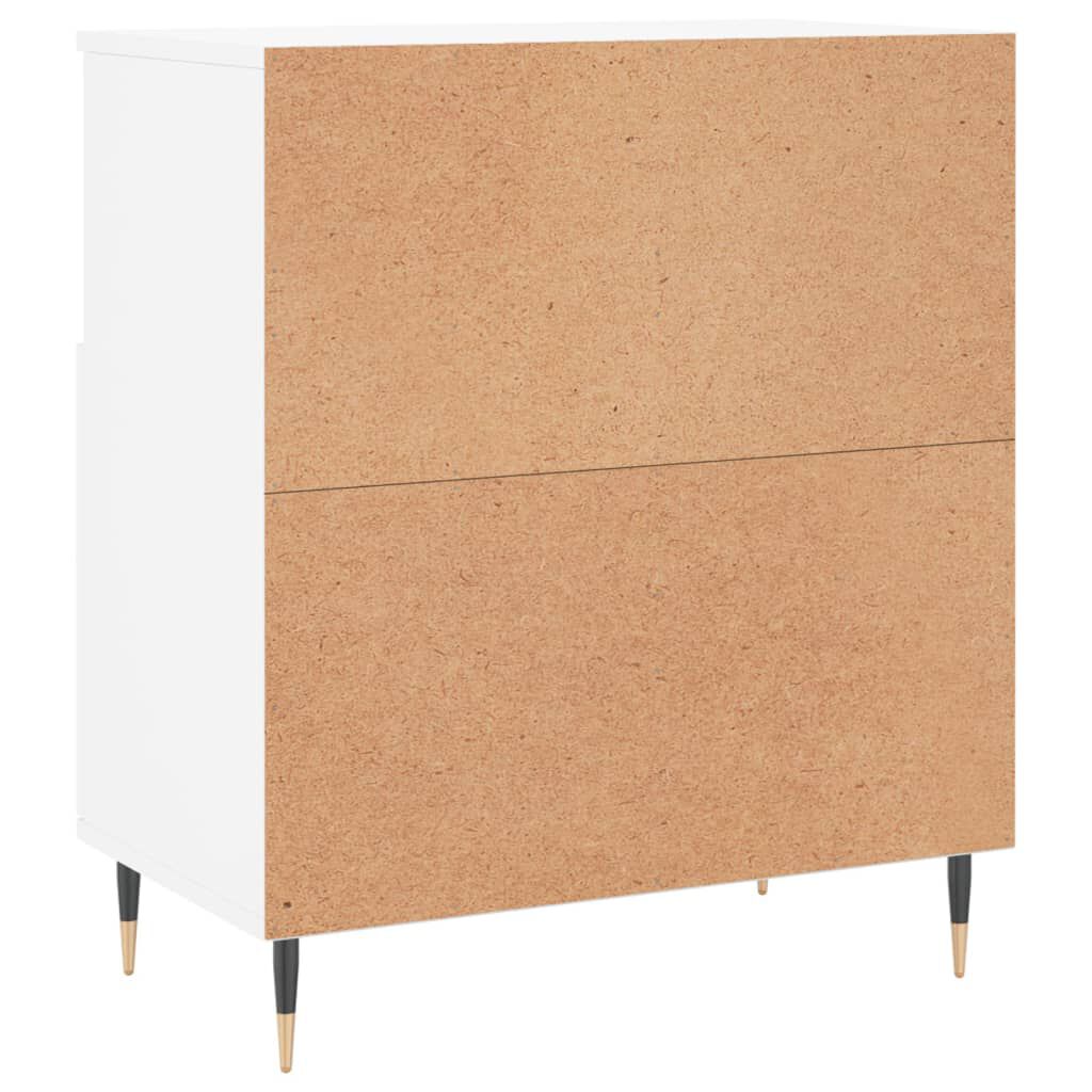vidaXL Συρταριέρα Λευκή 60 x 35 x 70 εκ. από Επεξεργασμένο Ξύλο