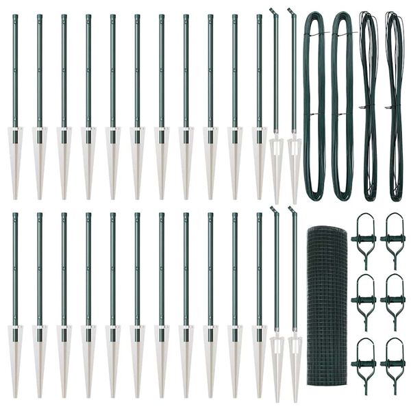 vidaXL &Sigma;&tau;ύ&lambda;&omicron;&sigmaf; &Pi;&epsilon;&rho;&iota;&phi;&rho;ά&xi;&epsilon;&omega;&nu; &Pi;&rho;ά&sigma;&iota;&nu;&omicron; 50 x 0,5 &mu; (25 x 25 &chi;&lambda;&sigma;&tau;. &pi;&lambda;έ&gamma;&mu;&alpha;)