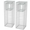 vidaXL &Sigma;&upsilon;&rho;&mu;&alpha;&tau;&omicron;&kappa;&iota;&beta;ώ&tau;&iota;&alpha; &Sigma;&tau;ύ&lambda;&omicron;&iota;/&Gamma;&lambda;ά&sigma;&tau;&rho;&epsilon;&sigmaf; 2 &tau;&epsilon;&mu;. 50 x 50 x 160 &epsilon;&kappa;. &Chi;ά&lambda;&upsilon;&beta;&alpha;&sigmaf;