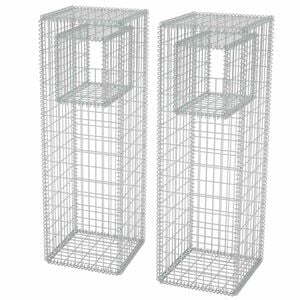 vidaXL &Sigma;&upsilon;&rho;&mu;&alpha;&tau;&omicron;&kappa;&iota;&beta;ώ&tau;&iota;&alpha; &Sigma;&tau;ύ&lambda;&omicron;&iota;/&Gamma;&lambda;ά&sigma;&tau;&rho;&epsilon;&sigmaf; 2 &tau;&epsilon;&mu;. 50 x 50 x 160 &epsilon;&kappa;. &Chi;ά&lambda;&upsilon;&beta;&alpha;&sigmaf;